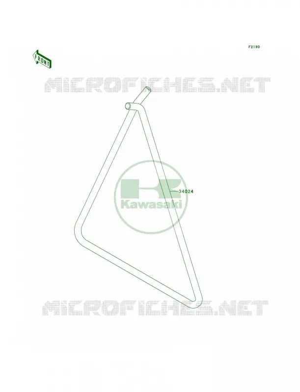 Stands Kawasaki MOTOS 85 2009 KX85  KX85A9F