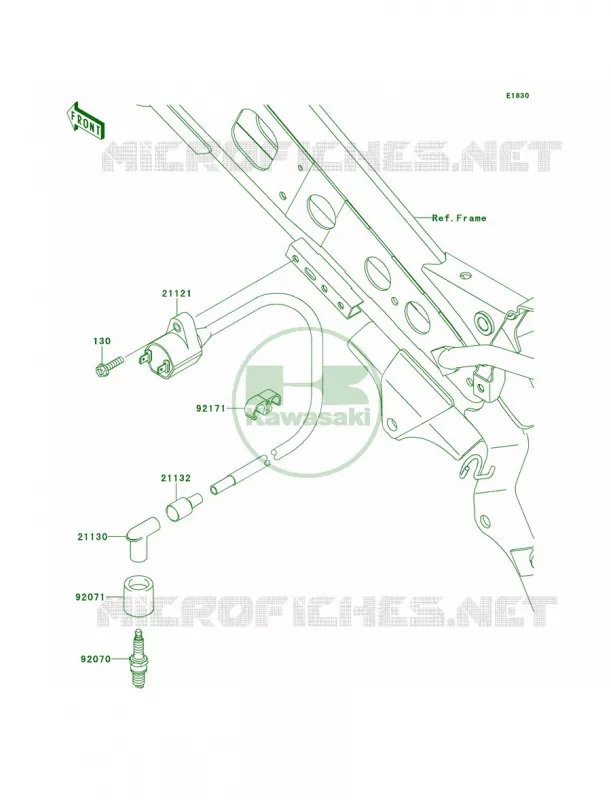 Ignition System Kawasaki MOTOS 110 2014 KLX110L  KLX110DEF