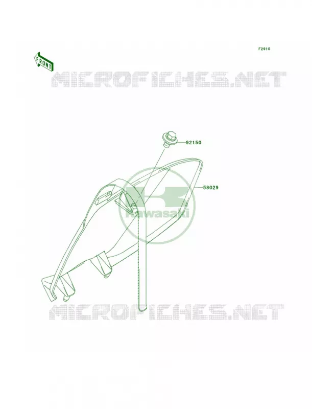 Accessory Kawasaki MOTOS 125 2005 KX125  KX125-M3