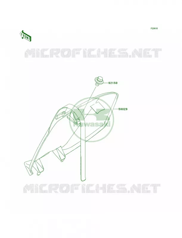 Accessory Kawasaki MOTOS 250 2005 KX250F  KX250-N2
