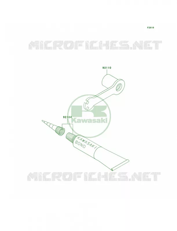Owner's Tools Kawasaki MOTOS 65 2005 KX65  KX65-A6