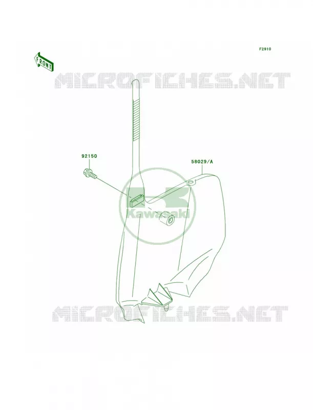 Accessory Kawasaki MOTOS 100 2002 KX100  KX100-D2