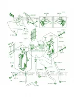 Radiator pour Kawasaki KX125