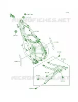 Frame pour Kawasaki KX250