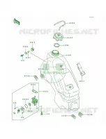 Fuel Tank pour Kawasaki KX250