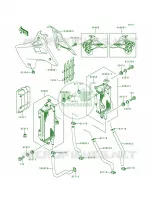 Radiator pour Kawasaki KX250