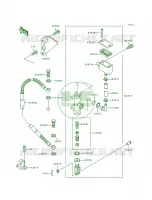Rear Master Cylinder pour Kawasaki KX250
