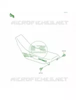 Seat pour Kawasaki KX250
