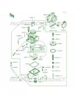 Carburetor pour Kawasaki KX500