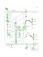 Rear Master Cylinder pour Kawasaki KX500