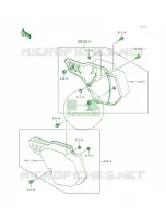 Side Cover pour Kawasaki KX500