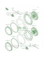 Tire pour Kawasaki KX500