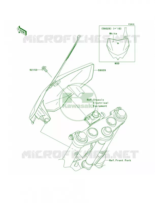 Accessory Kawasaki MOTOS 140 2008 KLX140L  KLX140B8F
