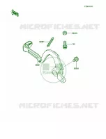 Brake Pedal pour Kawasaki KX250