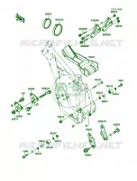 Frame Fittings pour Kawasaki KX250