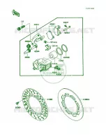Front Brake pour Kawasaki KX250