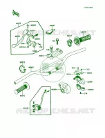 Handlebar pour Kawasaki KX250