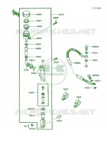 Rear Master Cylinder pour Kawasaki KX250