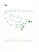 Seat pour Kawasaki KX250