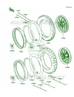 WheelsTires pour Kawasaki KX250