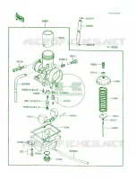 Carburetor pour Kawasaki KX60