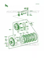 Clutch pour Kawasaki KX60