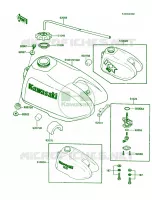 Fuel Tank pour Kawasaki KX60