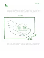 Seat pour Kawasaki KX60