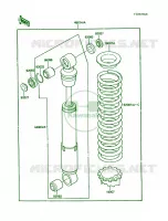 Shock Absorbers pour Kawasaki KX60