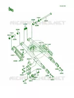 Swingarm pour Kawasaki KX60