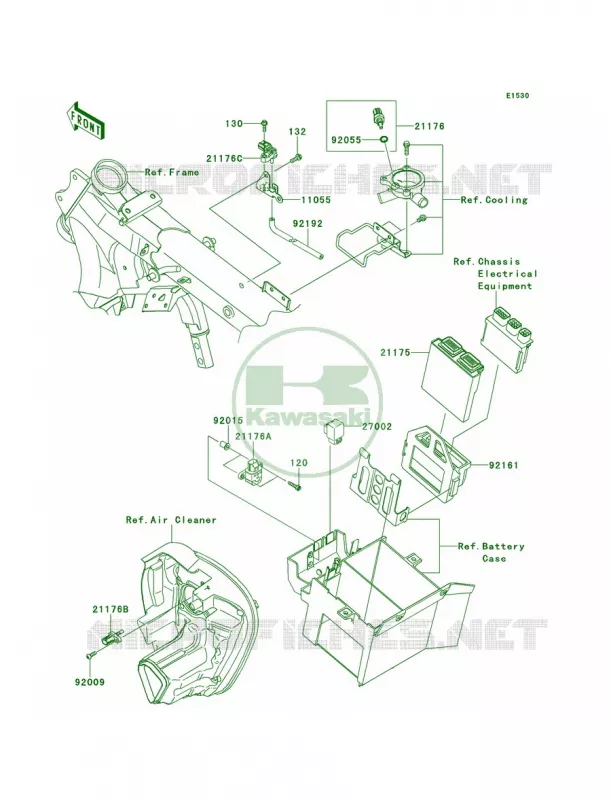 Fuel Injection Kawasaki MOTOS 1700 2014 Vulcan 1700 Voyager ABS  VN1700BEF