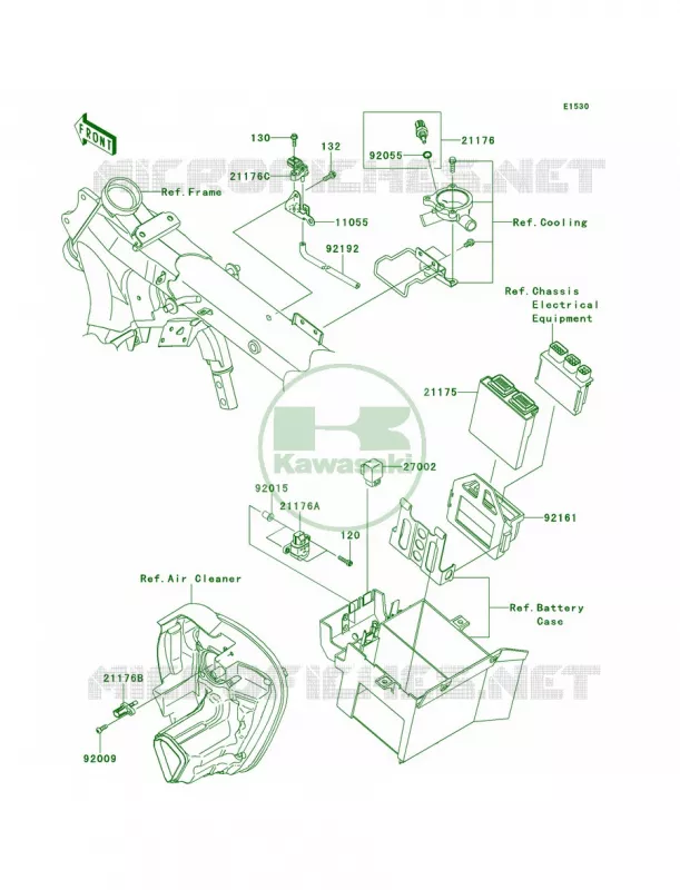Fuel Injection Kawasaki MOTOS 1700 2014 Vulcan 1700 Vaquero ABS  VN1700KEF