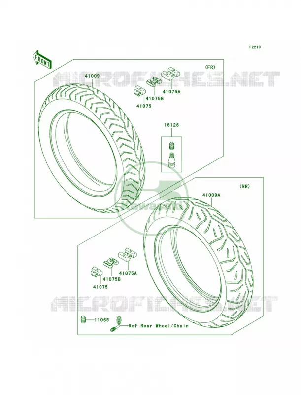 Tires Kawasaki MOTOS 1700 2012 Vulcan 1700 Nomad  VN1700CCF