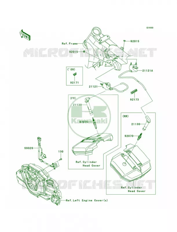 Ignition System Kawasaki MOTOS 1700 2012 Vulcan 1700 Classic  VN1700ECF