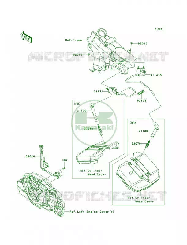Ignition System Kawasaki MOTOS 1700 2010 Vulcan 1700 Voyager  VN1700AAF