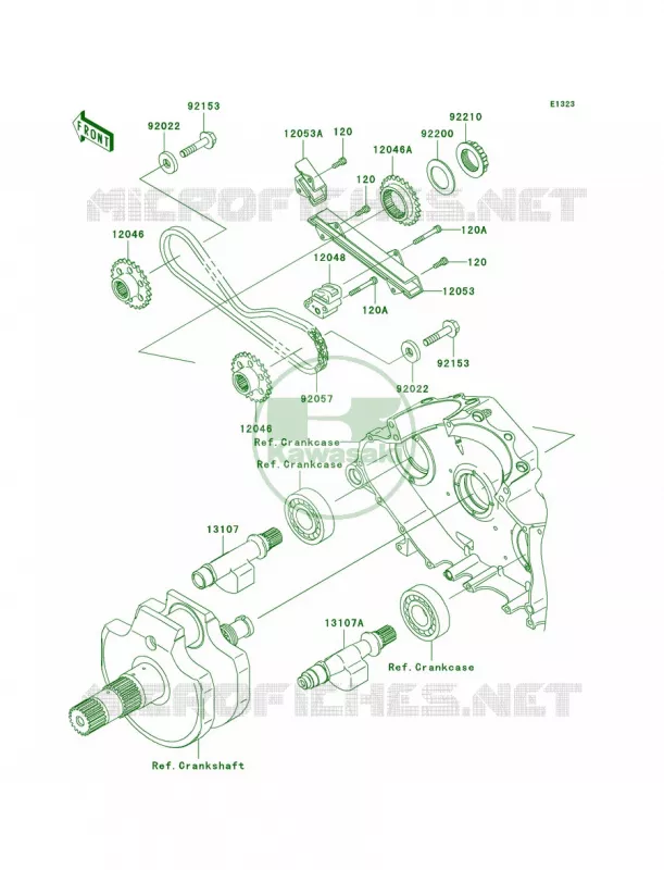 Balancer Kawasaki MOTOS 2000 2009 Vulcan 2000 Classic  VN2000H9F