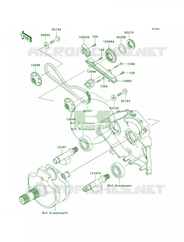 Balancer Kawasaki MOTOS 2000 2009 Vulcan 2000 Classic LT  VN2000J9F
