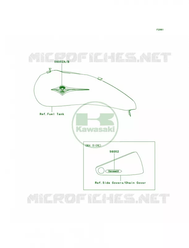 DecalsSilverBlackH8F Kawasaki MOTOS 2000 2008 Vulcan 2000 Classic  VN2000H8F
