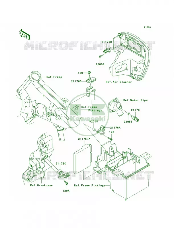 Fuel Injection Kawasaki MOTOS 900 2008 Vulcan 900 Custom  VN900C8F