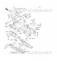 BRAS OSCILLANT pour Kawasaki KEF300
