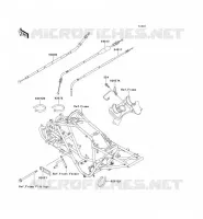 CABLES pour Kawasaki KEF300