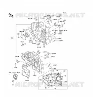 CARTER MOTEUR(S) pour Kawasaki KEF300