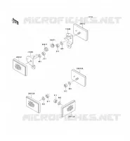 CATADIOPTRES pour Kawasaki KEF300