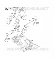 CH&Acirc;SSIS pour Kawasaki KEF300