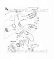 D&Eacute;MARREUR pour Kawasaki KEF300