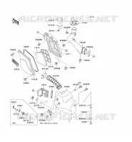 FILTRE A AIR pour Kawasaki KEF300