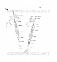 SOUPAPE pour Kawasaki KEF300