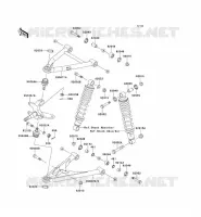 SUSPENSION pour Kawasaki KEF300