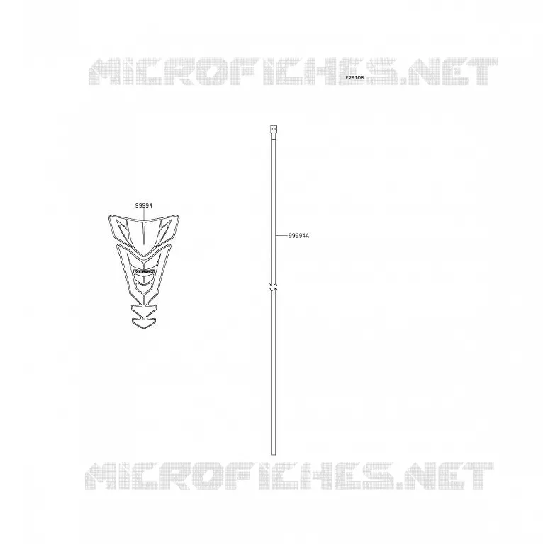 ACCESSOIRE(DECALS) Kawasaki MOTOS 250 2015 Z250SL ABS  BR250FFS