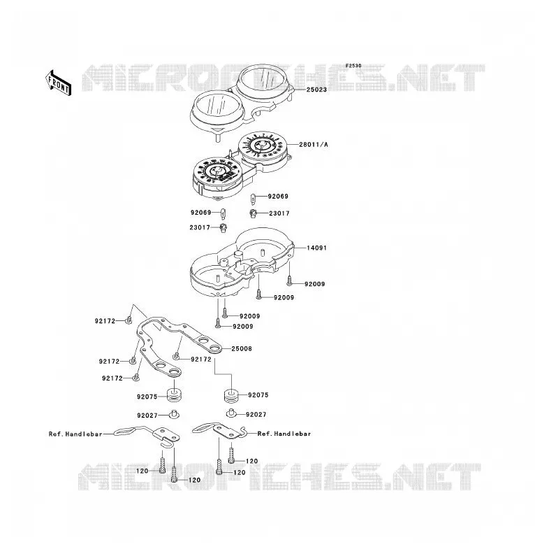 COMPTEURS Kawasaki MOTOS 800 2013 W800  EJ800ADFA